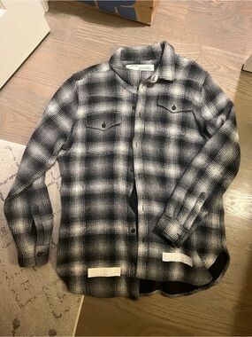 Off white flannel